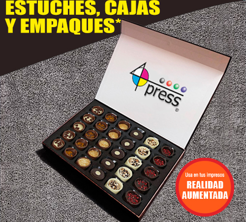 Elaboramos e Impriminos tus Estuches, Cajas y Empaques - 4Press